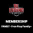 BE LEGEND GAMING | Membership - Family - Free Play Family Plus