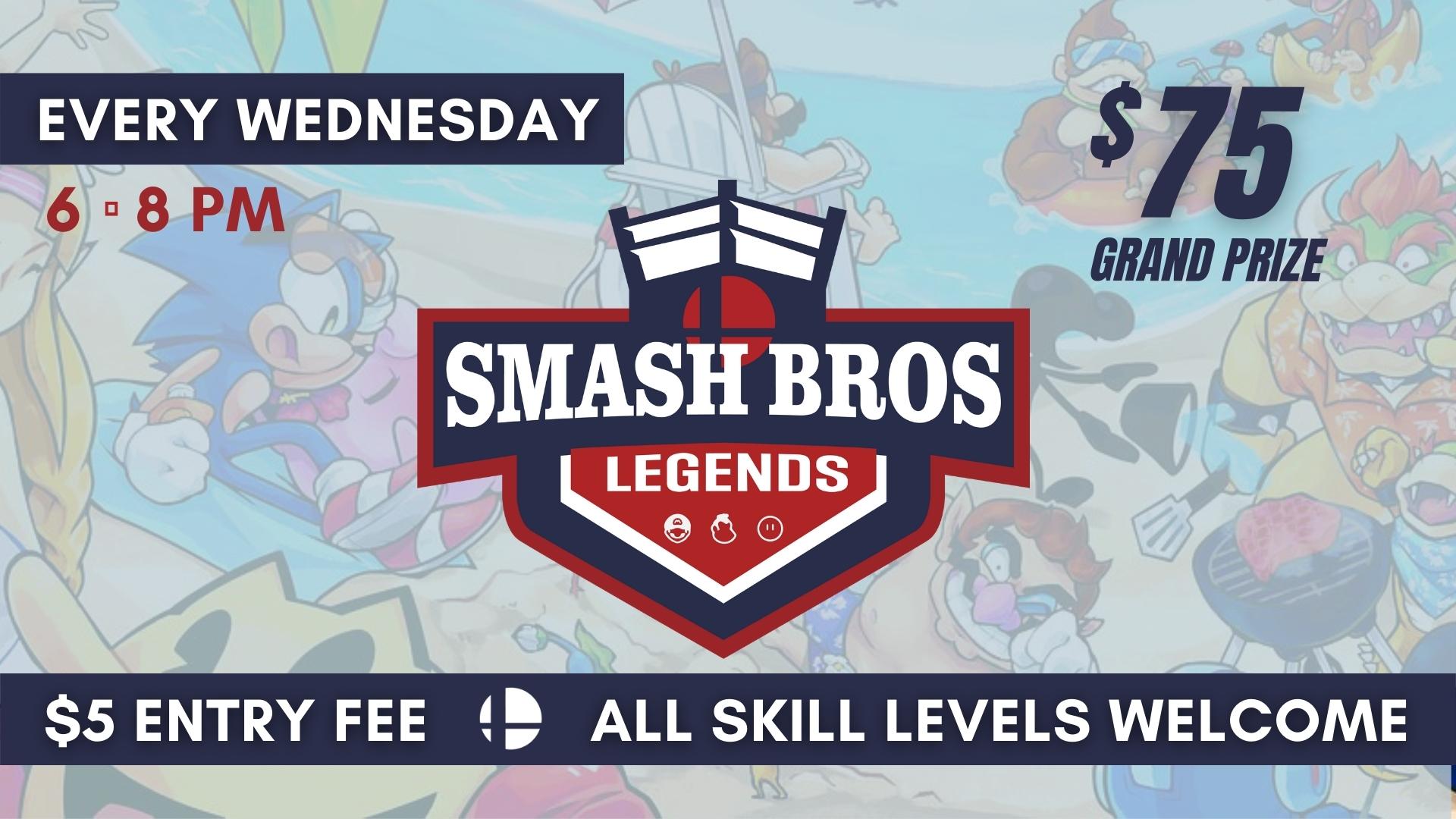 Smash Bros Legends Tournament | Dallas | Fort Worth | Be Legend Gaming